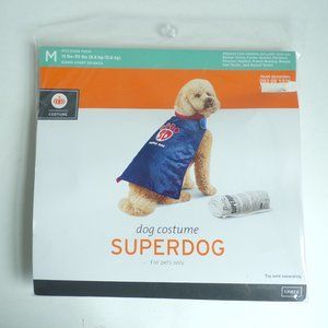 Dog Super Dog Halloween Costume Medium 15 -30 lbs